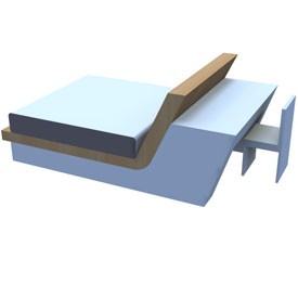 Bed Desk 3D Object | FREE Artlantis Objects Download
